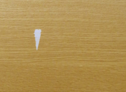 シートの剥がれ（棚板）