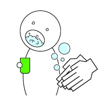 手洗い・うがいを徹底しています