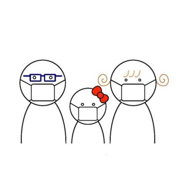 全員マスク着用