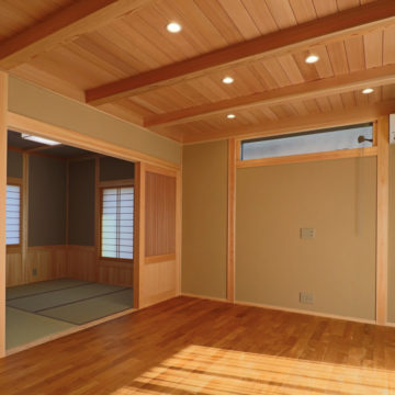 モデルハウス_リビング