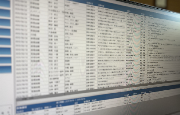 年間500件を超える工事件数